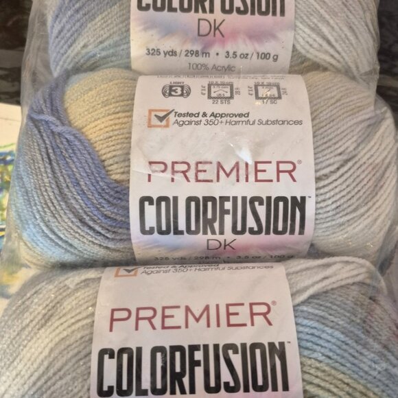Premier Colorfusion DK Yarn Seaside-New - Picture 1 of 4